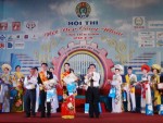 Hội thi “Nét đẹp công nhân” tỉnh Tiền Giang năm 2014. Ảnh: Báo Ấp Bắc Online