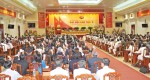 Quang cảnh Đại hội đại biểu Đảng bộ tỉnh Tiền Giang lần thứ X, nhiệm kỳ 2015 - 2020