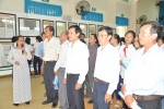 Đại biểu thị xã Gò Công tham quan triển lãm