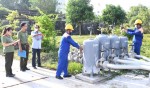 Kiểm tra tại Công ty Xăng dầu Petrolimet Tiền Giang.