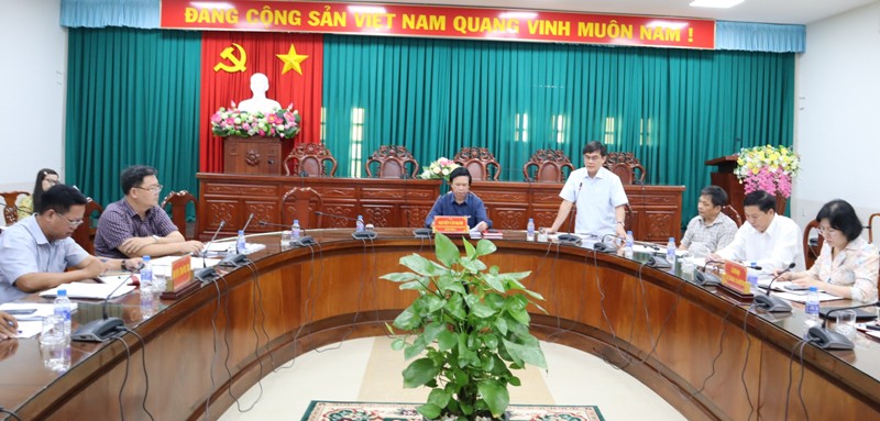 Quang cảnh buổi tiếp xúc.