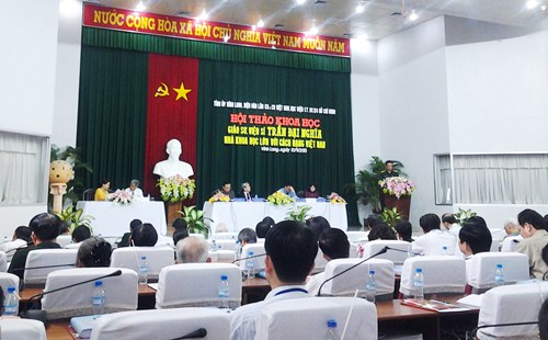 Quang cảnh buổi hội thảo