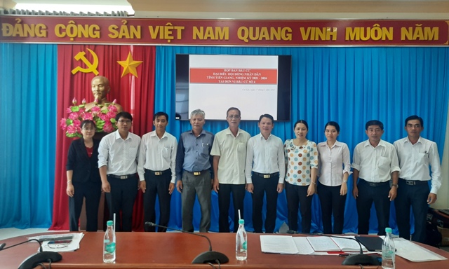 Thành viên Ban bầu cử đại biểu HĐND tỉnh đơn vị bầu cử số 4.