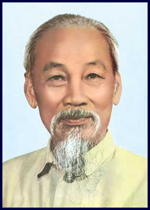 Chủ tịch Hồ Chí Minh (19/5/1890 - 02/9/1969).