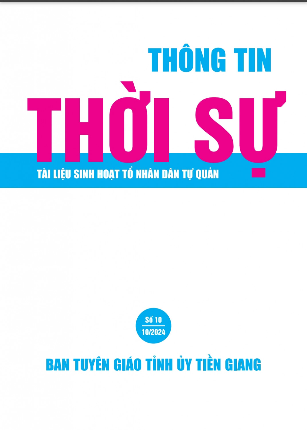 Bản tin Thông tin thời sự tháng 10-2024