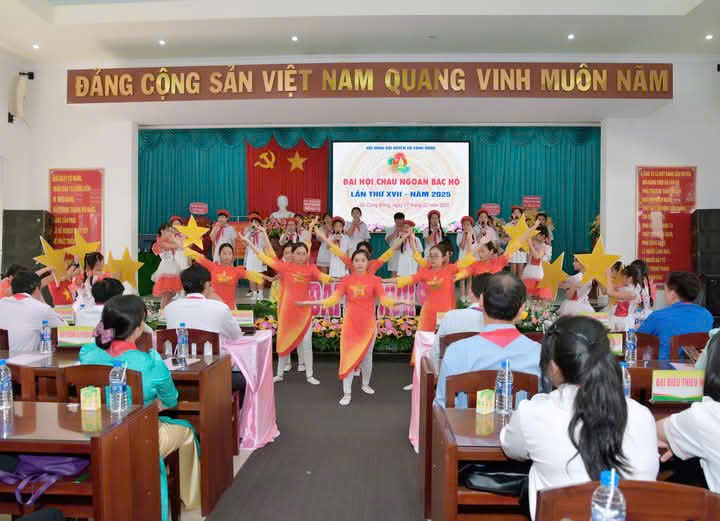 Đại hội Cháu ngoan Bác Hồ huyện Gò Công Đông lần thứ XVII - năm 2025