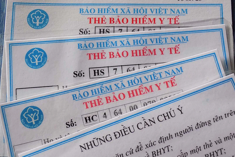 Thẻ BHYT (ảnh Minh hoạt)